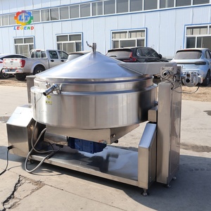 Wok planétaire automatique à bascule de haute qualité, chauffage électrique, pour cuisson et friture <span class=keywords><strong>des</strong></span> aliments, fabriqué en Chine |   Agitation planétaire - Product Image 1