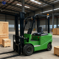 Forklift listrik 2Ton ekspor langsung dari pabrik kinerja andal kualitas tinggi 1-5 Ton Forklift listrik