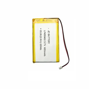 Wholesale 455460 3.7V 1650 mAh li-polymer lipo lithium battery rechargeable battery