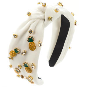 عصابة رأس صغيرة من الفراولة البطيخ الطازج والأناناس والموز للنساء رائجة البيع - Product Image 4