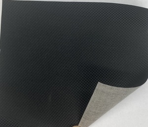Tissu <span class=keywords><strong>aramide</strong></span>/Nomex/<span class=keywords><strong>Kevlar</strong></span>/PU enduit 270 g/m² noir non tissé sergé uni ignifuge pour usage industriel - Product Image 2