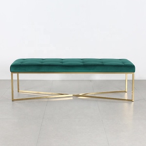 Simple Creative Modern Living Room Furniture Leisure <strong>Black</strong> White Leather Shoes <strong>Storage</strong> <strong>Bench</strong> - Product Image 1