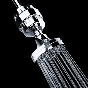 Vendita calda 10 12 15 filtro per l'acqua del soffione doccia con KDF in carbonio per acqua dura