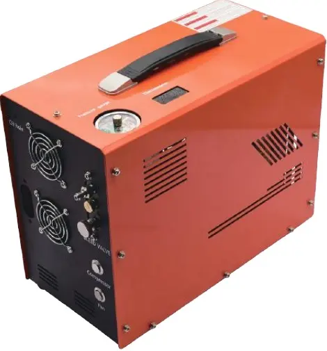 Yibang kompresor pompa udara portabel, 350w 12v pcp 300bar menyelam 4500 psi mati otomatis dengan 500cc 12 menit dari 0 hingga 4500psi