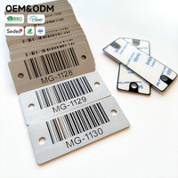 Placa de Identificación de Acero Inoxidable 304 Personalizada de Fábrica, Placa de Identificación Metálica OEM para Maquinaria, Marca, Seguimiento y Datos de Cumplimiento