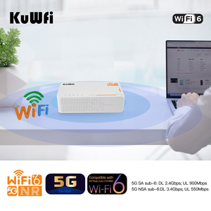 Giao Hàng Nhanh Chóng Kuwfi NSA Sim Thẻ Wifi <span class=keywords><strong>Router</strong></span> 5G 3000Mbps Siêu Tốc Độ Modem Ngoài Trời 5G 5G CPE Với Pin Lớn - Product Image 4
