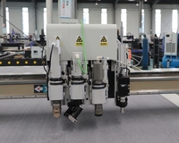 Máquina de Corte CNC de Cama Plana con Cuchilla Oscilante Profesional de 1600*2500 mm para Corte de Materiales Industriales, Cortadora CNC 1610