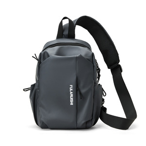 Bolso de Pecho para Motocicleta, Impermeable, con Cierre de Cremallera, Portátil, con Puerto USB, Bandolera, Deportivo, para Hombre, Venta Caliente - Product Image 1