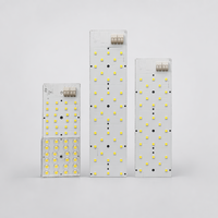 Módulo de Fuente de Luz LED PCBA al por Mayor, Tamaño/Potencia/Diseño Personalizado, Placa PCB de Aluminio con LED SMD para Lámpara de Calle y Proyector LED