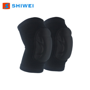 Genouillères Shiwei noires, taille unique, absorption des chocs, pour volley-ball, danse, football, basketball et autres sports - Product Image 1