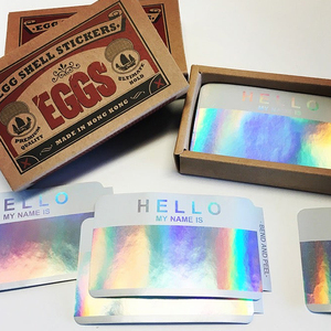 Phim CuộN Dính Graffiti Hologram Eggshell Sticker Giấy Vinyl Phá Hủy Thông Thường, Giấy Vinyl/Vỏ Trứng Siêu Hủy - Product Image 5