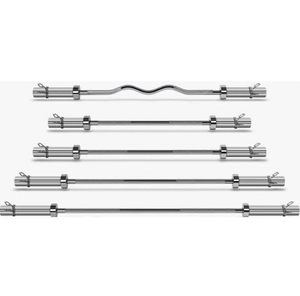 7ft Premium Gym Gewichtheffen Staal Haltersstang voor Krachttraining - Product Image 6