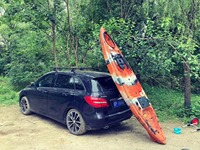Real Young 10 ft Dace pro personne seule pour le surf bateau de pêche voyage en plastique Roto casting bateau bateau à aubes kayak