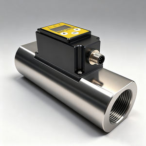 Meetinstrument voor sojaboonolie, water en vloeistoffen, FXN sanitaire hoogprecisie roestvrijstalen flowmeter met kleine diameter DN32mm, op maat gemaakte digitale uitvoering - Product Image 2