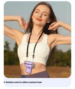 Mini Ventilador de Mano Turbo Portátil, Ventilador de Bolsillo Recargable de Alta Velocidad con Pantalla Digital, Regalo de Viaje - Product Image 4