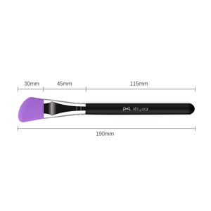 Pinceau applicateur de maquillage en silicone à tête souple pour masques faciaux, fond de teint liquide et masques à l'argile – Outil de beauté cosmétique - Product Image 2