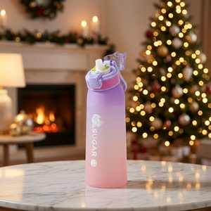 Patent Design Water <strong>Cup</strong> with Scent Options <strong>Straw</strong> Leak Proof Bottle for School Cycling <strong>Weight</strong> Loss - Product Image 3