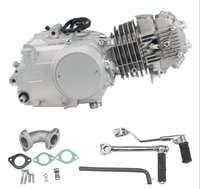 Ensemble moteur YX125 125cc 4 temps refroidi par air, 4 vitesses, démarrage au kick, pour Pit Bike, Dirt Bike, ATV, Quad, échantillon disponible
