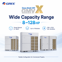 Système de climatisation VRF GREE GMV X 8HP-128HP pour projets CVC de bâtiments commerciaux