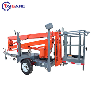 Plateforme élévatrice à flèche télescopique tractable haute portée 60 pieds, alimentée au diesel, pour travaux <span class=keywords><strong>de</strong></span> construction - Product Image 3