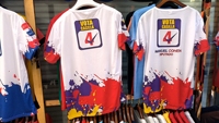 Camiseta deportiva para correr con estampado completo de poliéster 100%, camiseta de ajuste seco, camiseta de sublimación personalizada