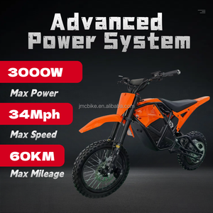 Motocicleta Eléctrica Todoterreno de 3000W, 48V 21Ah, Potente <span class=keywords><strong>Motocross</strong></span>, Alta Velocidad 55km/h, para Adultos y Niños, Venta Profesional - Product Image 6