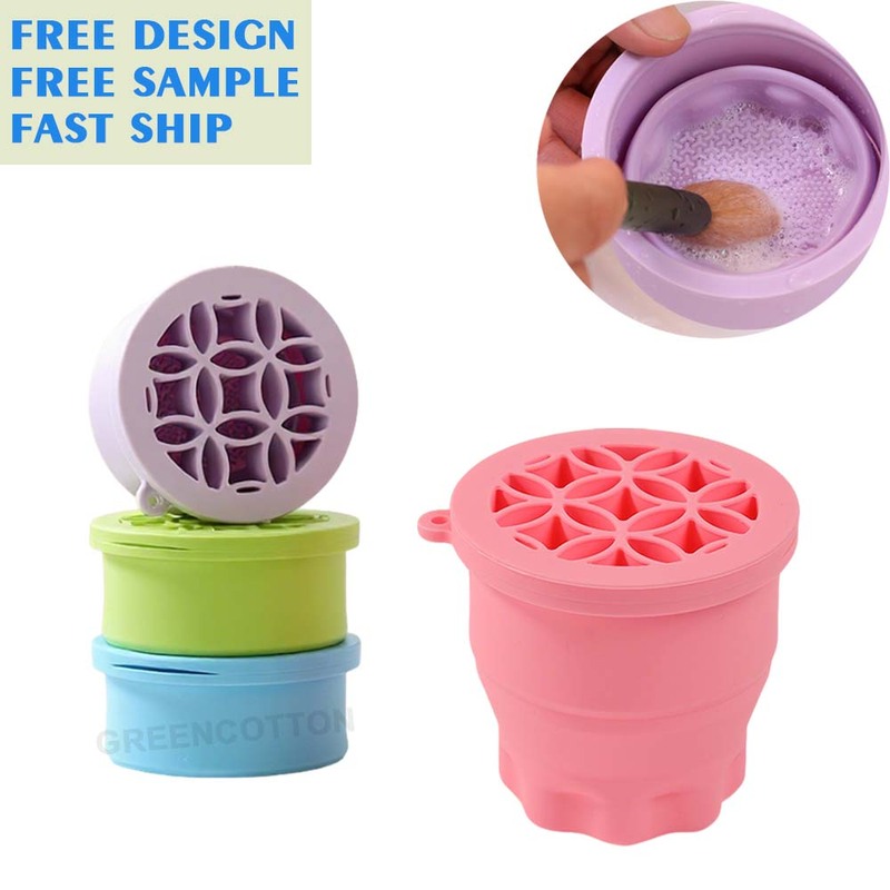 Custom logo Portable Foundation Makeup Brush