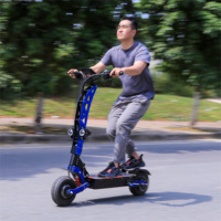 Sport-Elektroroller 60V 40Ah 11-Zoll-Reifen Hydraulische Bremse Faltbar Mit Sitz 25 km/h Für Erwachsene Pendler Tägliches Fahren EU USA UK