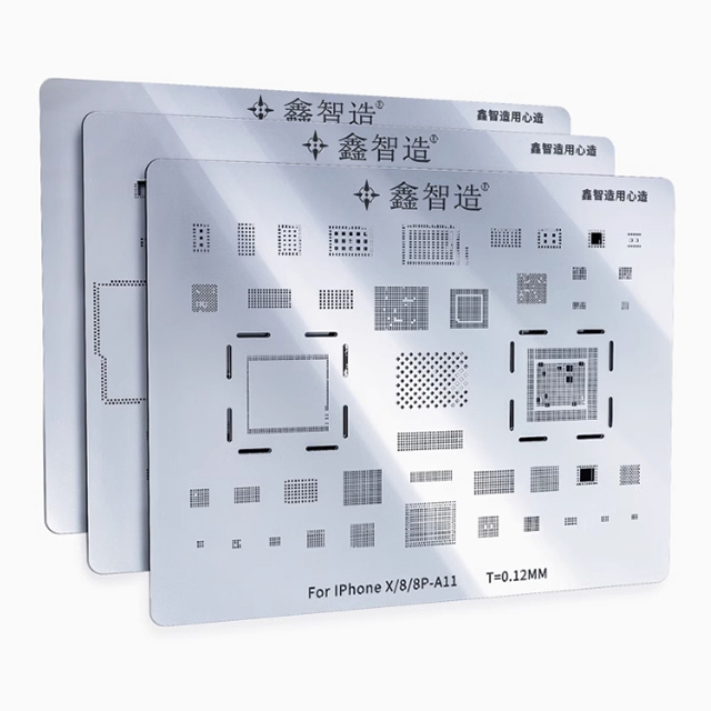 Steel BGA Reballing Stencil Kit for iPhone 6-16 Pro Max