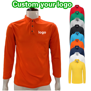 Camiseta <span class=keywords><strong>Polo</strong></span> <span class=keywords><strong>de</strong></span> Manga Larga <span class=keywords><strong>de</strong></span> Algodón <span class=keywords><strong>de</strong></span> Alta Calidad, Camiseta <span class=keywords><strong>de</strong></span> Golf, Camiseta <span class=keywords><strong>Polo</strong></span> para Hombre con Logotipo Bordado e Impreso para Oficina, Camisetas <span class=keywords><strong>Polo</strong></span> Personalizadas - Product Image 1