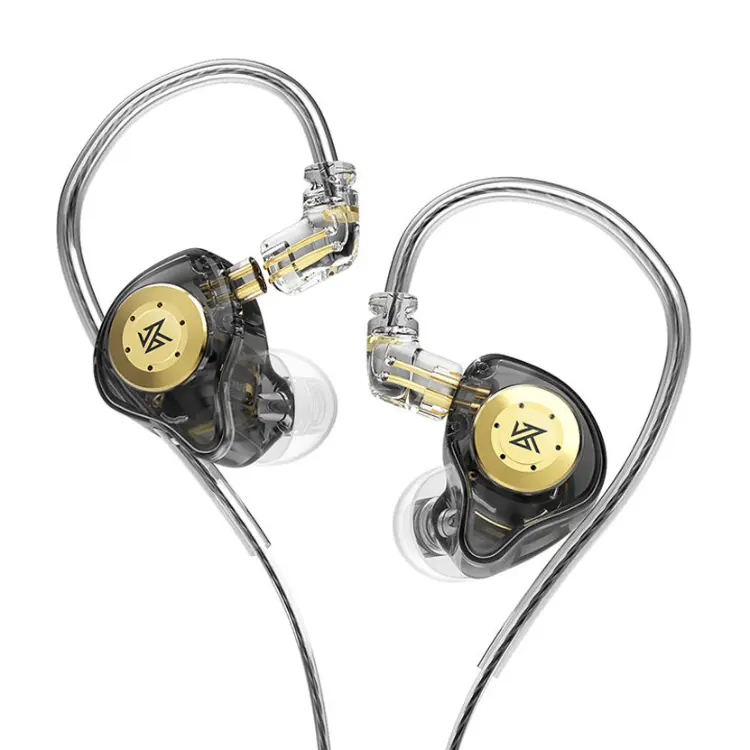 KZ EDX PRO Dynamic Hifi Stereo In-ear Metal Headset Sports Music Headphone Wired Earphones with Mic