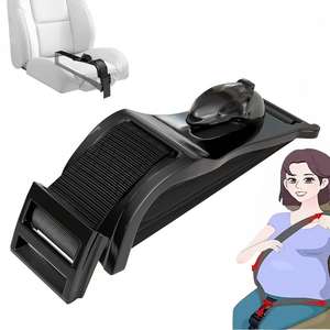 Ceinture de sécurité de maternité réglable avec rembourrage doux et design ergonomique pour une sécurité confortable en voiture pendant la grossesse - Product Image 1