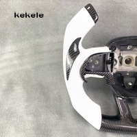 Pour volant Dodge Challenger volant en Fiber de carbone forgé le Hellcat SRT 2015-2024 prise en charge personnalisation