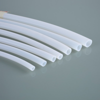 Pipa PTFE Halus Berkualitas Tinggi dari Produsen China, Tabung Transparan Murni untuk Printer 3D