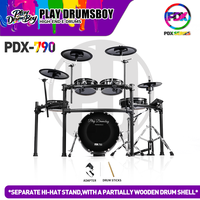 Factory Direct Professional Electronic Drum Set Digital Percussion Instrument with Realistic Drum Sound