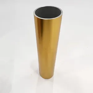 Aluminium profile der Serie 6000 Quadratisches Schneiden von Aluminium Rundes rechteckiges ovales Aluminium rohr