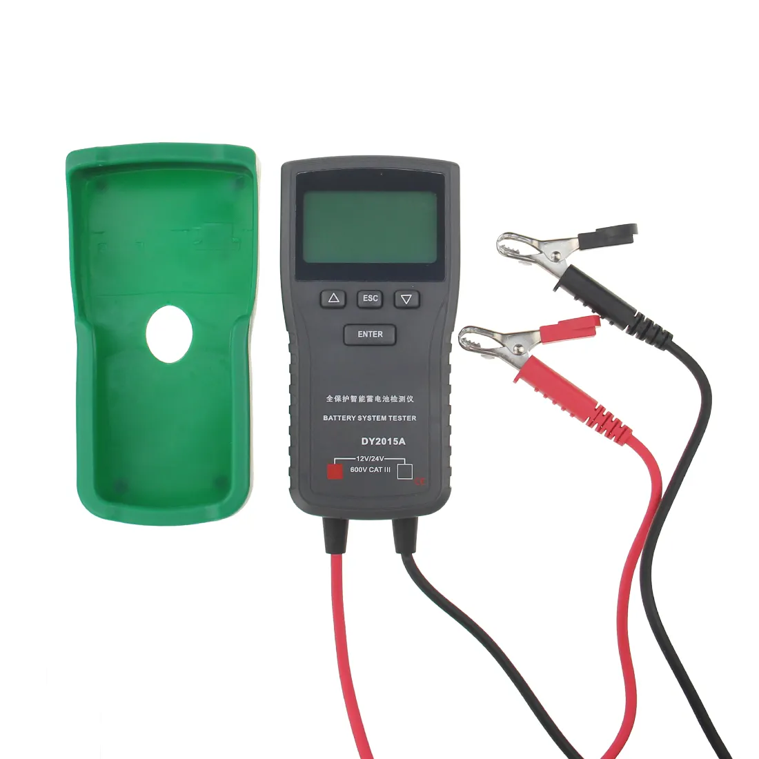 DUOYI DY2015 тестер автомобильных аккумуляторов анализатор свинцово-кислотных аккумуляторов CCA тестер заряда аккумулятора цифровой автомобильный тестер емкости аккумулятора