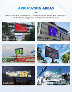 Écran LED publicitaire extérieur P10 ultra-lumineux 55000 Nits, étanche, affichage numérique, panneau d'affichage, signalisation - Product Image 3