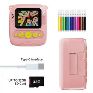 OEM/ODM Regalo para niños Mini cámara de juguete 2,0 pulgadas LCD Cámara de fotos instantáneas Foto Video Digital <span class=keywords><strong>Intax</strong></span> Cámara instantánea - Product Image 5