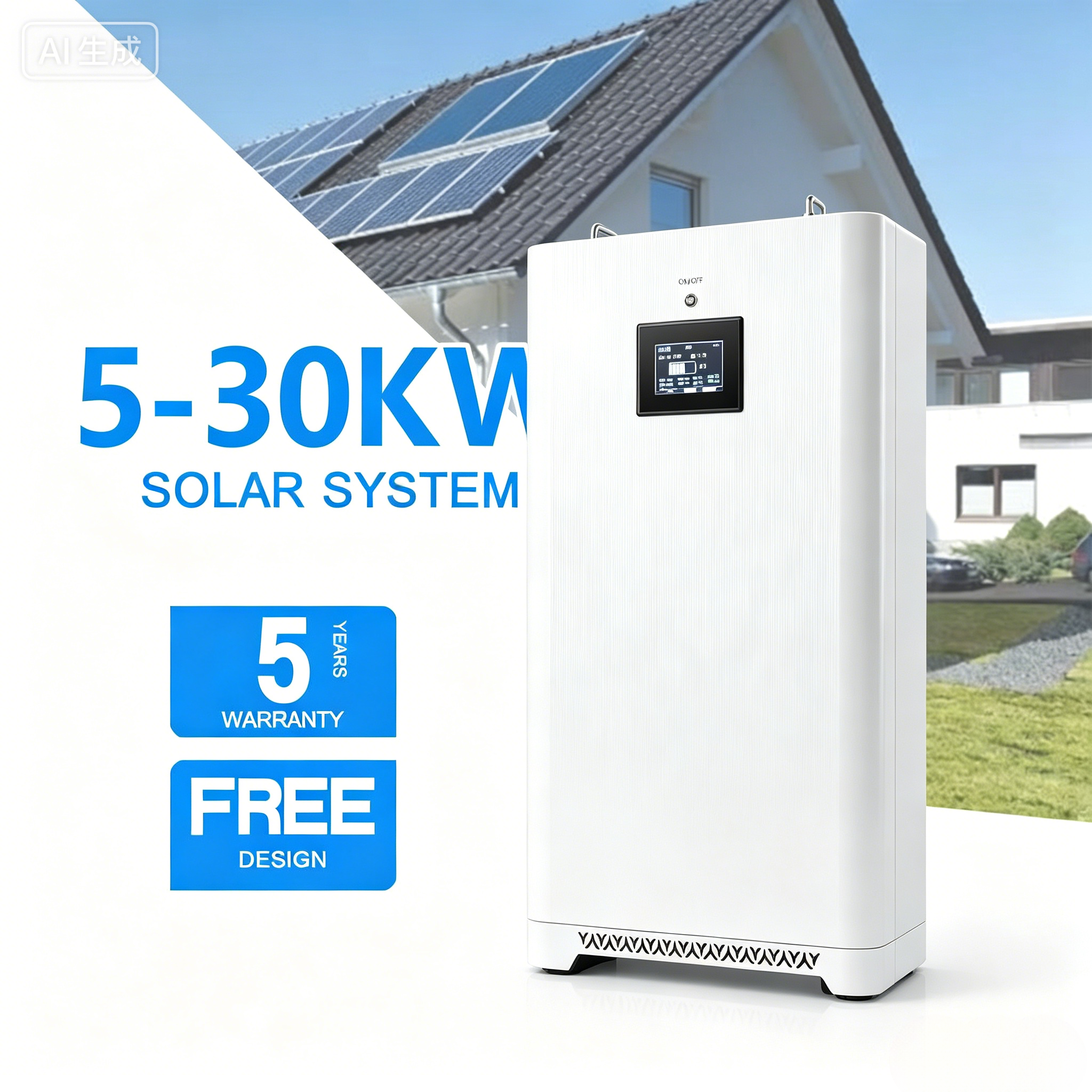 <strong>15kW</strong> Residential Hybrid <strong>Solar</strong> Energy <strong>System</strong> Complete MPPT Lithium Ion Kit YQ-IV26000086V CN PSE CE RoHS for Wholesale OEM