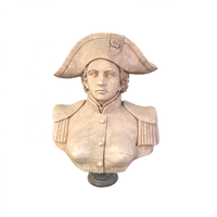 SHENGHUA personnalisé homme en pierre naturelle sculpté à la main couleur mélangée marbre buste romain statue sculpture à vendre