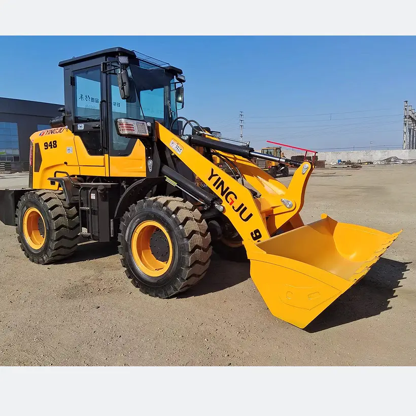 China New Mini Wheel Loader Cheap Price 2 Tons Small Front End Loader