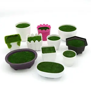 Microfibres décoratives artificielles en mousse, fournitures de plantes florales, pot de fleurs - Product Image 1