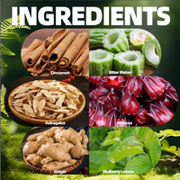 Tisane de gingembre pour le soutien du métabolisme, équilibre hormonal, détoxifiante, amincissante, ventre plat, OEM/ODM, marque privée