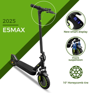 Patinete eléctrico plegable E5MAX con batería de litio de 500W 36V 15ah para adultos - Product Image 2