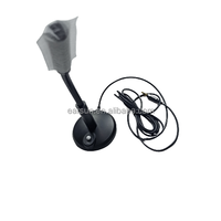 Microphones de bureau jetables à col de cygne plus longs et fins avec micro de Base pour les réunions, les vidéoconférences, les conférences en Streaming