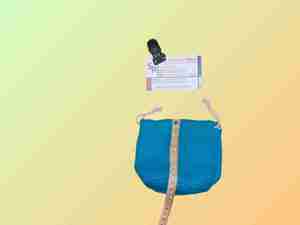 Petite pochette en jute avec cordon de serrage - Réutilisable, portable, résistante à l'eau et écologique - Product Image 2