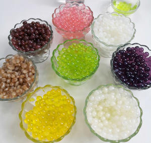 Perles à éclater aux saveurs multiples Perles à éclater aux grains <span class=keywords><strong>de</strong></span> Boba Châtaignes d'eau Perles à éclater chaudes ou froides pour les ingrédients du thé à bulles - Product Image 4