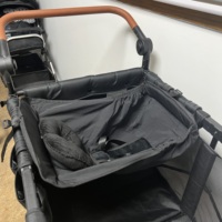 Le hamac de caddie convient à la plupart des chariots et poussettes d'épicerie américains, idéal pour les parents qui font du shopping avec des bébés endormis