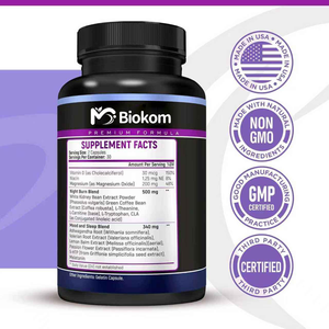 Private Label Night Time Fat Burner with Ashwagandha | PM Metabolism Booster Powder | Sleep Aid <strong>Weight</strong> <strong>Loss</strong> <strong>Supplement</strong> - Product Image 4